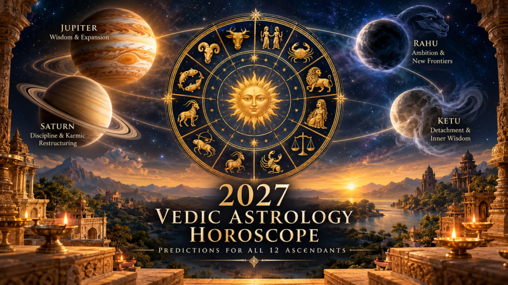 Yearly Horoscope 2027 - Vedic astrology